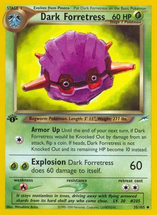 Dark Forretress 035/105 - Unlimited Neo Destiny - Uncommon