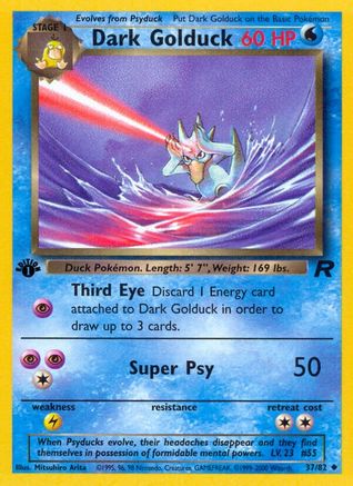 Dark Golduck 037/82 - Unlimited Team Rocket - Uncommon