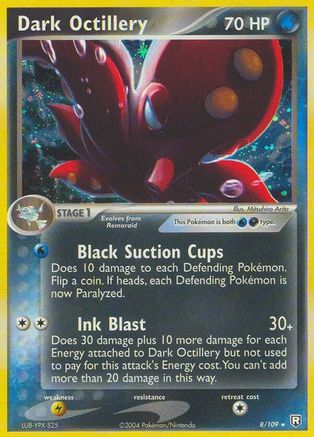Dark Octillery 008 - Holofoil Team Rocket Returns - Holo Rare