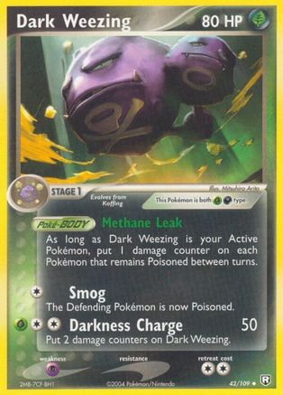 Dark Weezing 042 Team Rocket Returns - Uncommon