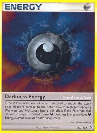 Darkness Energy 129 - Reverse Holofoil Secret Wonders - Uncommon