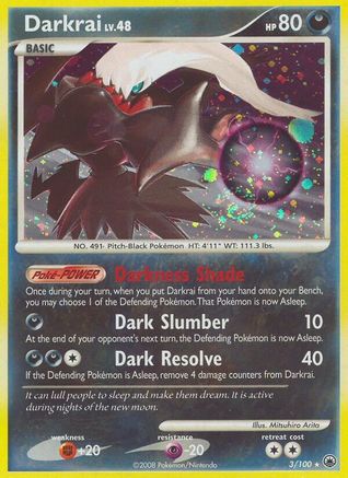 Darkrai 003 - Holofoil Majestic Dawn - Holo Rare
