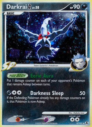 Darkrai G 003 - Holofoil Rising Rivals - Holo Rare