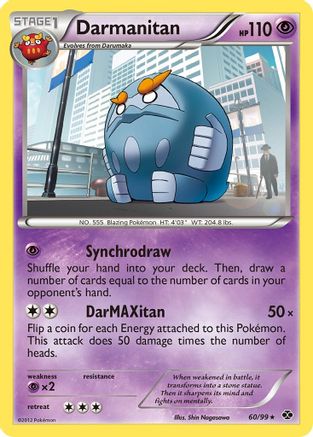 Darmanitan 060 - Reverse Holofoil Next Destinies - Rare