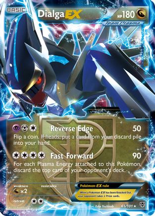 Dialga EX (Team Plasma) 065 - Holofoil Plasma Blast - Ultra Rare