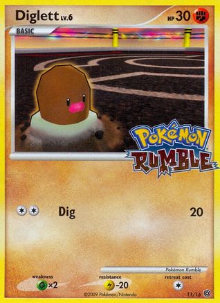 Diglett 011 Rumble - Promo