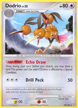 Dodrio 025 - Reverse Holofoil Supreme Victors - Rare