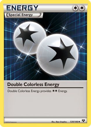 Double Colorless Energy 130/146 XY Base Set - Uncommon