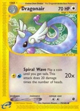 Dragonair 075 - Reverse Holofoil Expedition - Uncommon