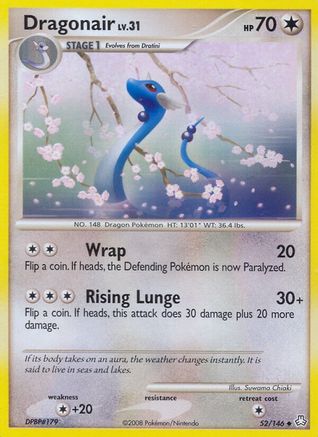 Dragonair 052/146 - Reverse Holofoil Legends Awakened - Uncommon