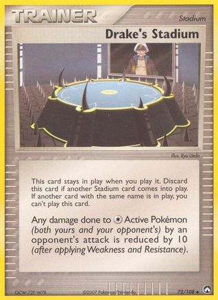 Drake's Stadium 072 - Reverse Holofoil Power Keepers - Uncommon