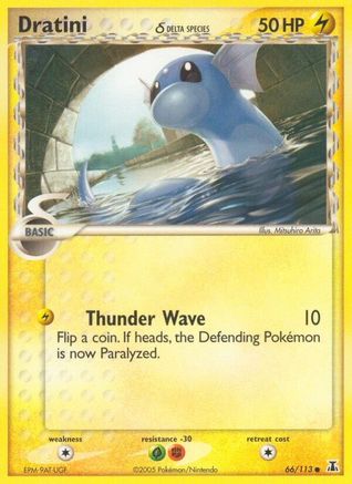 Dratini 066/113 Delta Species - Common