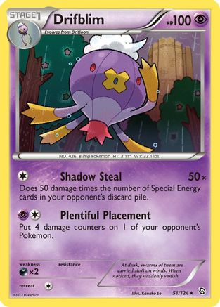 Drifblim 051 Dragons Exalted - Rare