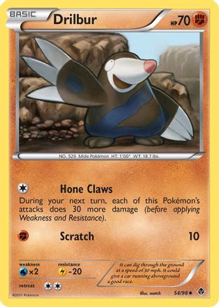Drilbur (54) 054 Emerging Powers - Uncommon