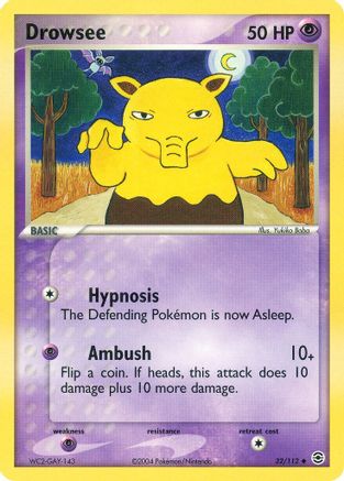 Drowsee 032 FireRed & LeafGreen - Uncommon