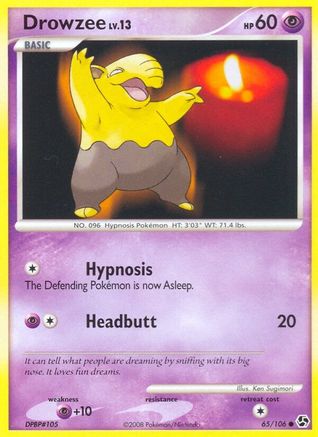 Drowzee 065 Great Encounters - Common