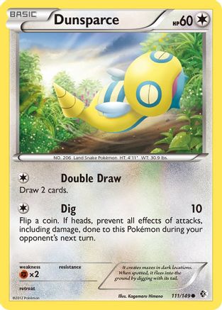 Dunsparce 111 Boundaries Crossed - Common