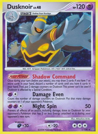 Dusknoir (1) 001 - Holofoil Stormfront - Holo Rare