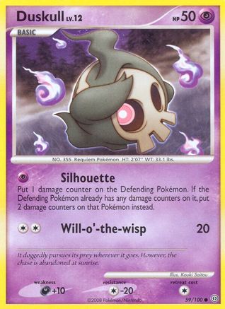 Duskull (59) 059 Stormfront - Common