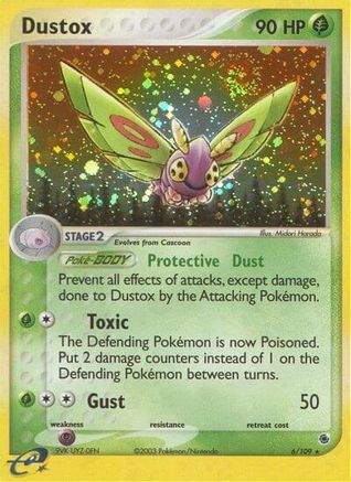 Dustox 006 - Holofoil Ruby and Sapphire - Holo Rare