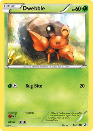 Dwebble 013 Legendary Treasures - Common