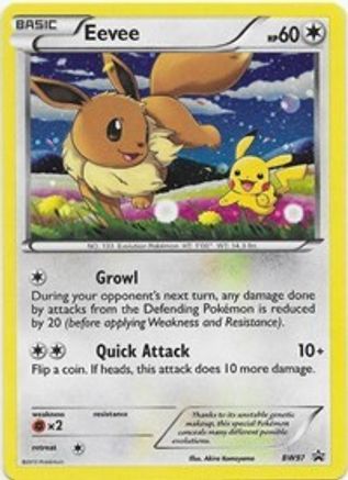 Eevee BW97 - Holofoil Black and White Promos - Promo