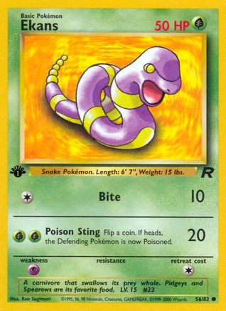 Ekans 056/82 - Unlimited Team Rocket - Common