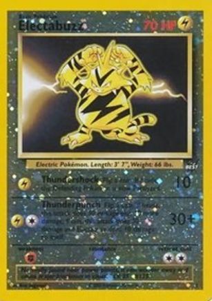 Electabuzz 001 - Reverse Holofoil Best of Promos - Promo