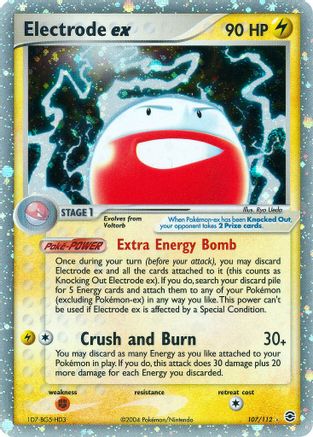 Electrode ex 107 FireRed & LeafGreen - Ultra Rare