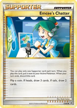 Emcee's Chatter 073 - Reverse Holofoil Unleashed - Uncommon