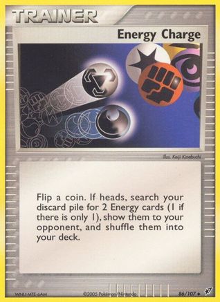 Energy Charge 086 - Reverse Holofoil Deoxys - Uncommon