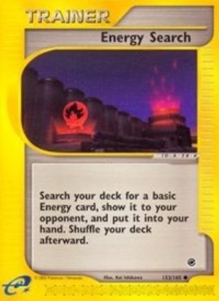 Energy Search 153/165 - Reverse Holofoil Expedition - Common