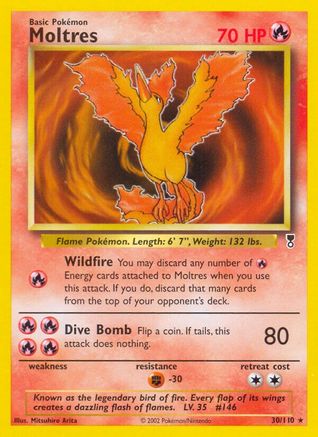 Moltres 030 Legendary Collection - Rare