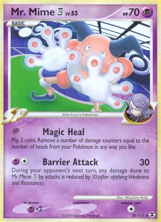Mr. Mime E4 028/111 Rising Rivals - Rare