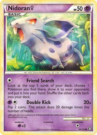 Nidoran F 069 Triumphant - Common