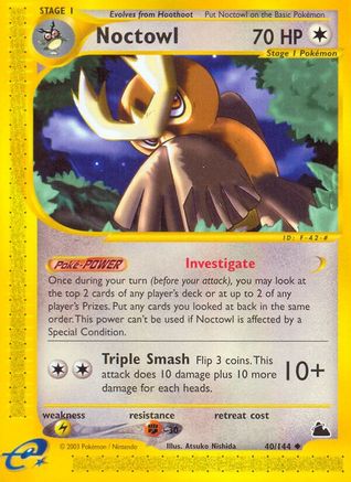 Noctowl 040 Skyridge - Uncommon