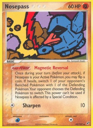 Nosepass 042 Deoxys - Uncommon