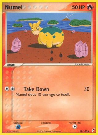 Numel 059/100 Crystal Guardians - Common