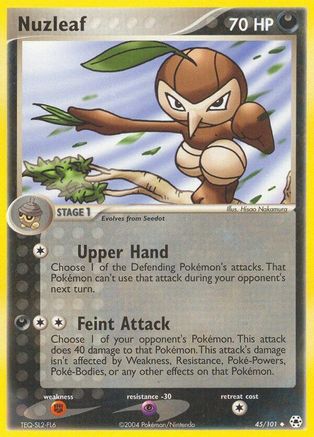 Nuzleaf 045/101 Hidden Legends - Uncommon