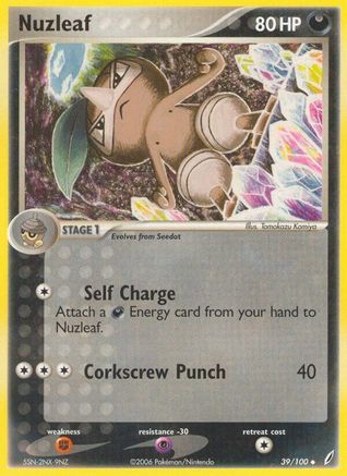 Nuzleaf 039/100 Crystal Guardians - Uncommon
