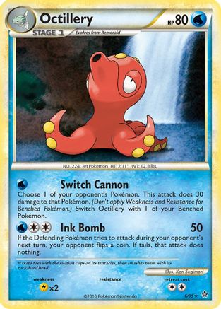 Octillery 006/95 - Holofoil Unleashed - Holo Rare