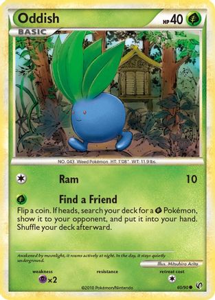 Oddish 060/90 Undaunted - Common