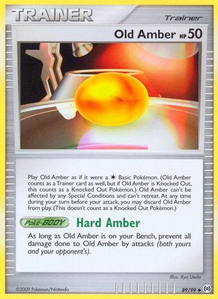 Old Amber 089 - Reverse Holofoil Arceus - Uncommon