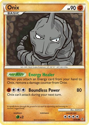 Onix (56) 056/95 - Reverse Holofoil Unleashed - Common
