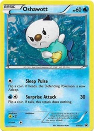 Oshawott BW08 - Holofoil Black and White Promos - Promo