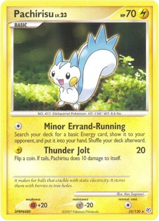 Pachirisu 035 Diamond and Pearl - Rare