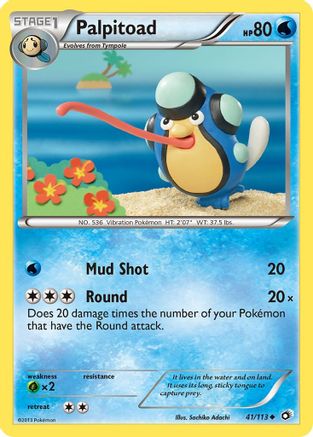Palpitoad 041 Legendary Treasures - Uncommon