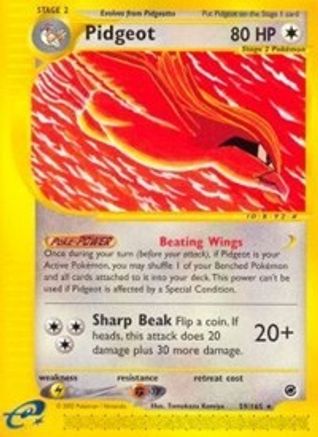 Pidgeot (59) 059 Expedition - Rare
