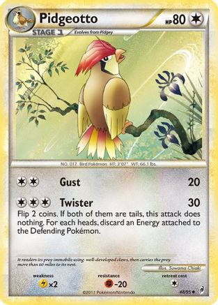 Pidgeotto 048/95 Call of Legends - Uncommon