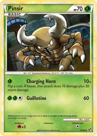 Pinsir 032 Undaunted - Uncommon